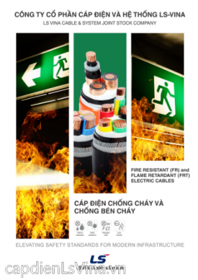 Catalogue cáp chống cháy LS VINA 2024