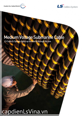 catalogue cáp ngầm biển LS VINA 2024