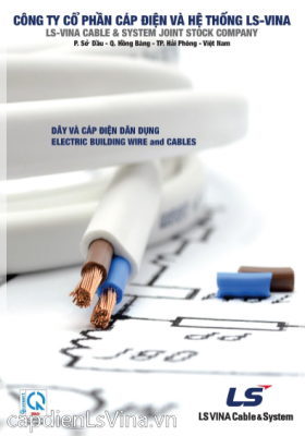 Catalogue dây cáp điện dân dụng Ls Vina 2024