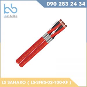 Cáp tín hiệu chống cháy chống nhiễu LS-SFRS-02-100-XF