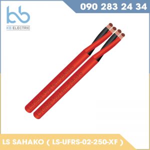 Cáp tín hiệu chống cháy không chống nhiễu LS-SAHAKO LS-UFRS-02-250-XF