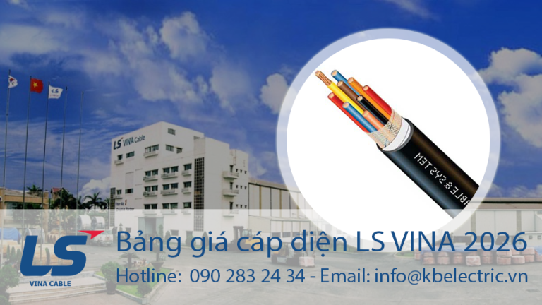 Bảng Giá Cáp Điều Khiển LS VINA Mới Nhất 2026