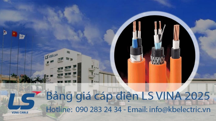 Bảng Giá Dây Cáp Điện Chậm Cháy LS VINA 2025